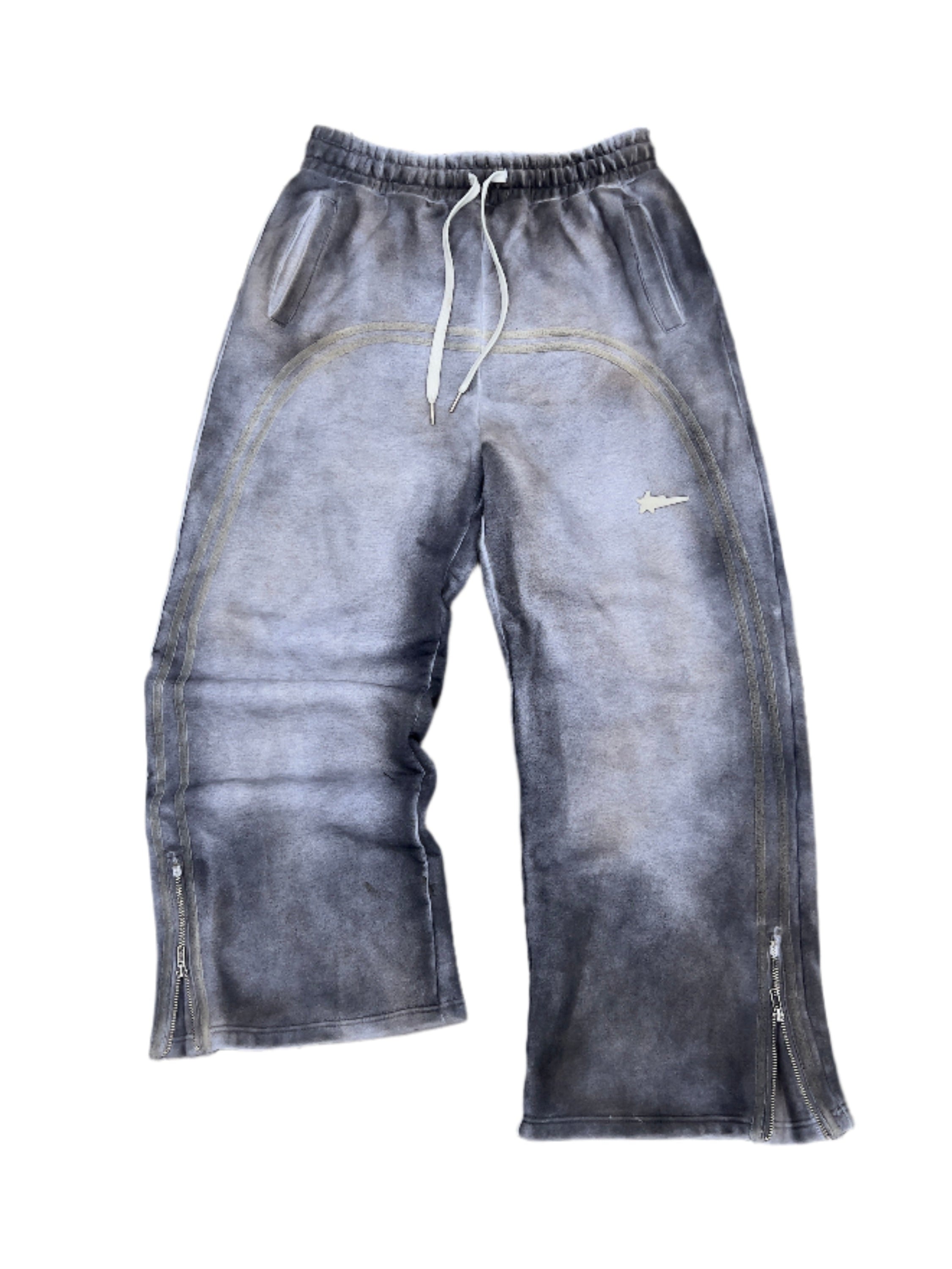 DIRTY GREY SWEATPANTS